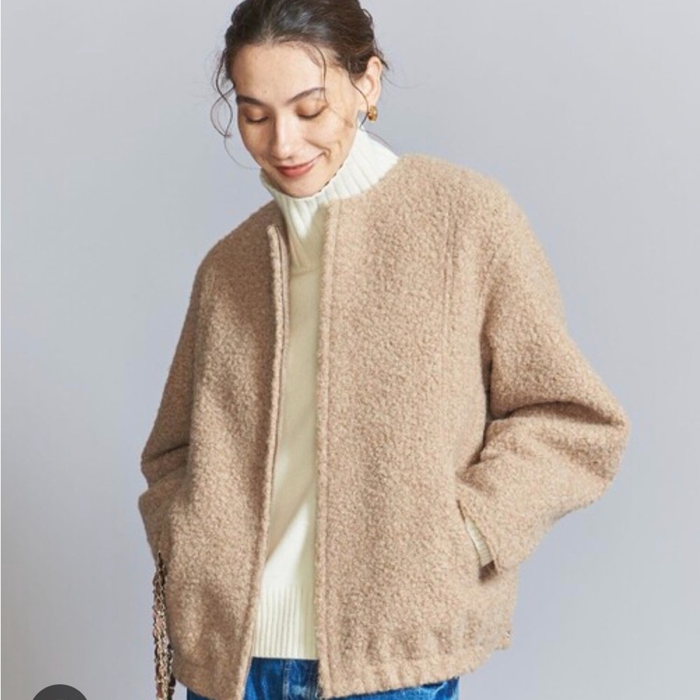 United Arrows Beauty & Youth Women Tan Jacket